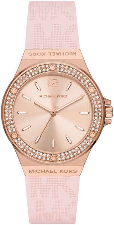 michael kors uhr rosa leder|michael kors damenuhrn.